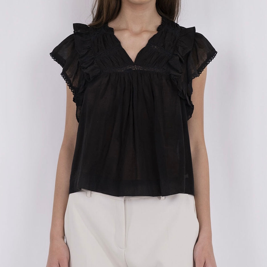 Jayla S Voile Top