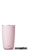 Pink Topaz Tumbler With Lid 18 oz
