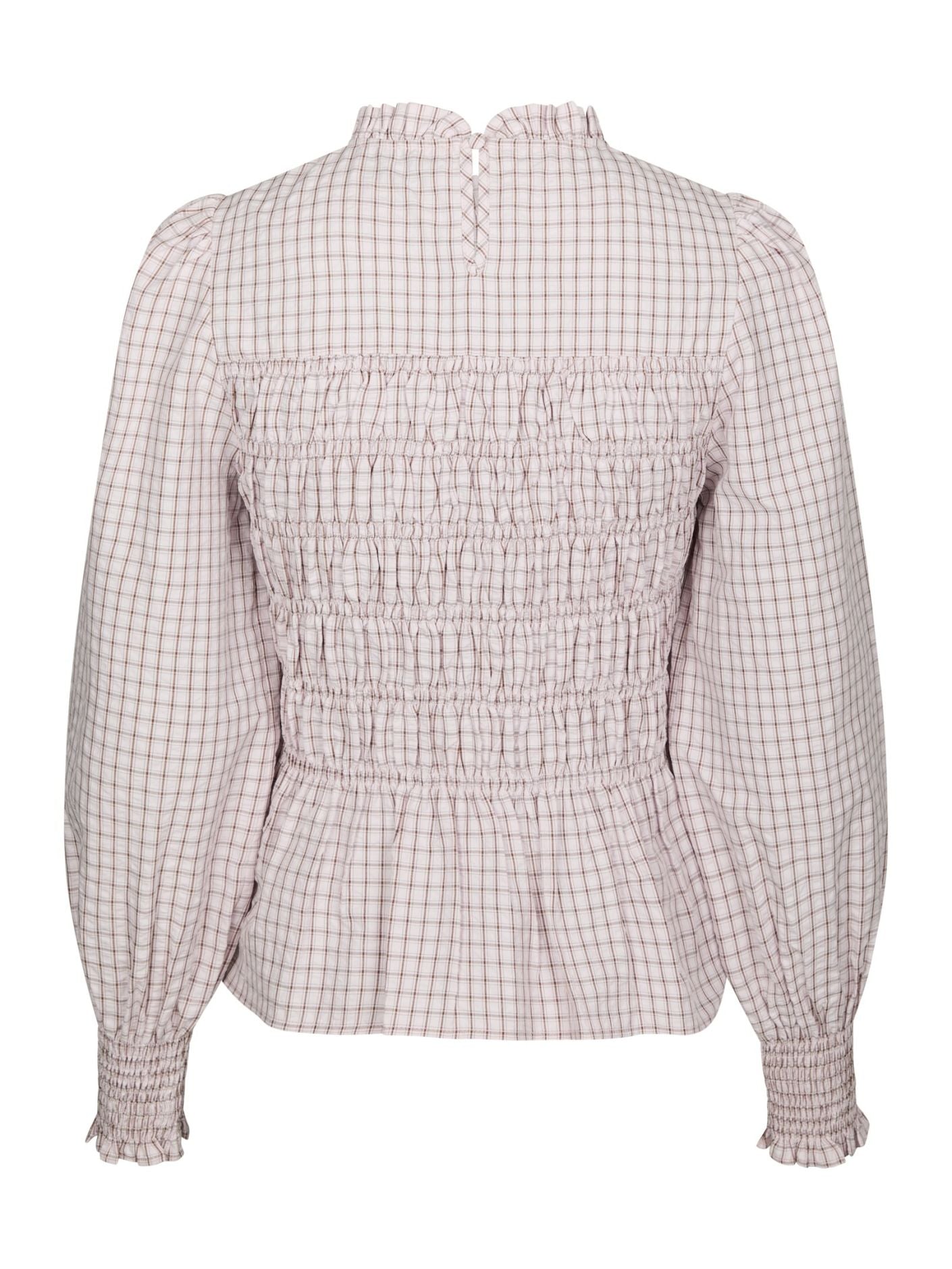 POSSA MINI CHECK BLOUSE