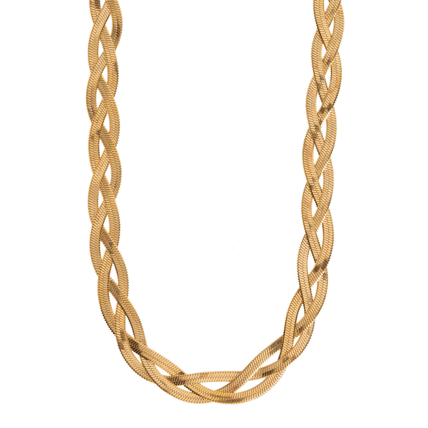 Ariel - Braided Snake Chain Necklace