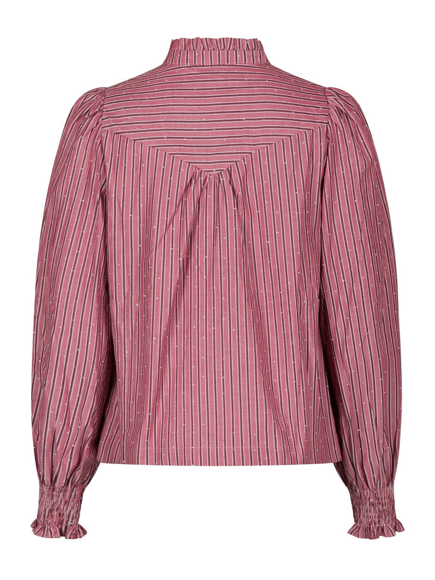 ASTRIDA SOFT STRIPE STONE BLOUSE
