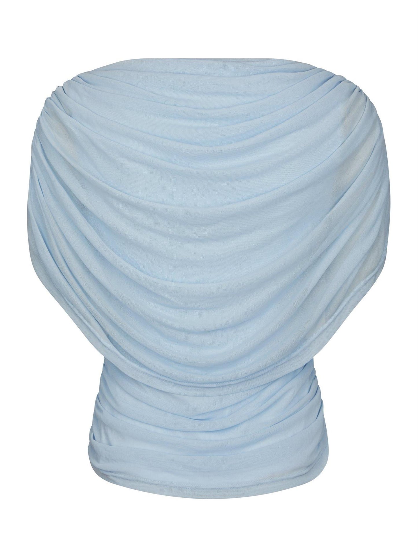 COTTUNA DRAPY MESH TOP