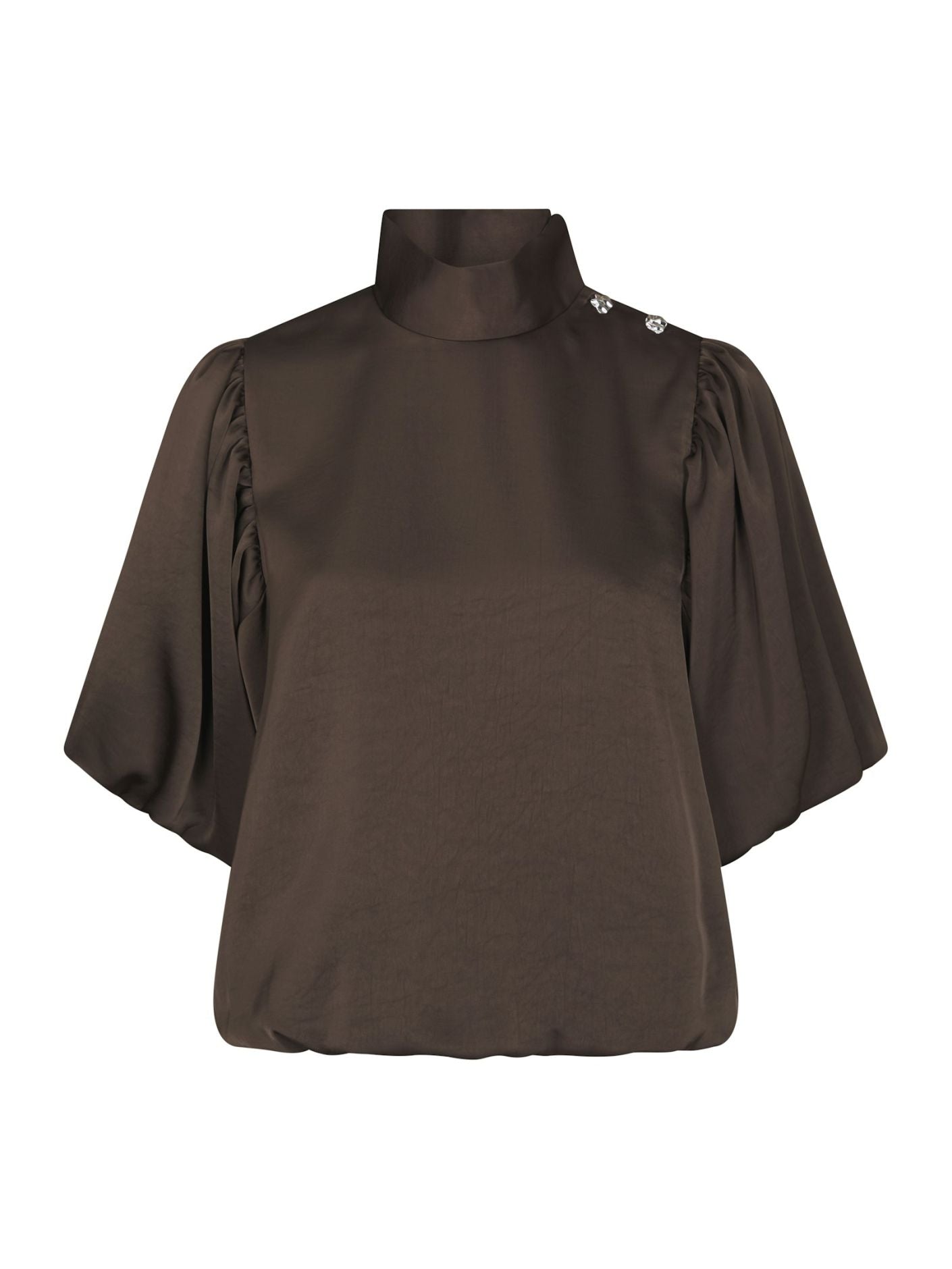 PARISA HEAVY SATEEN BLOUSE