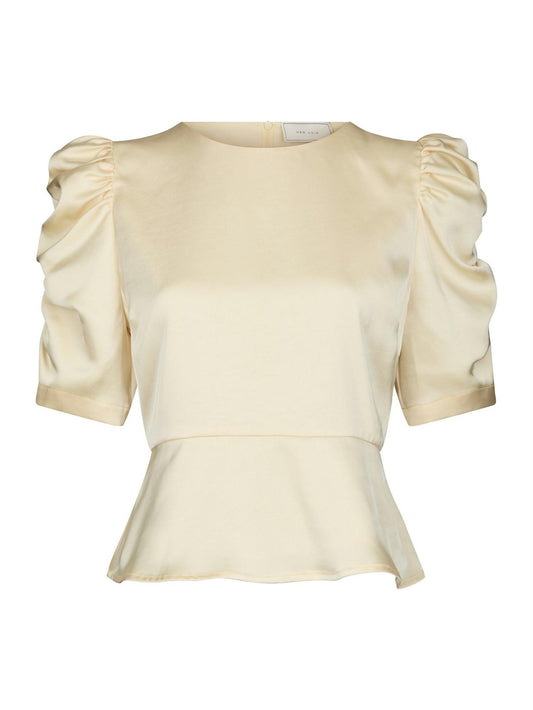 BENUA HEAVY SATEEN BLOUSE
